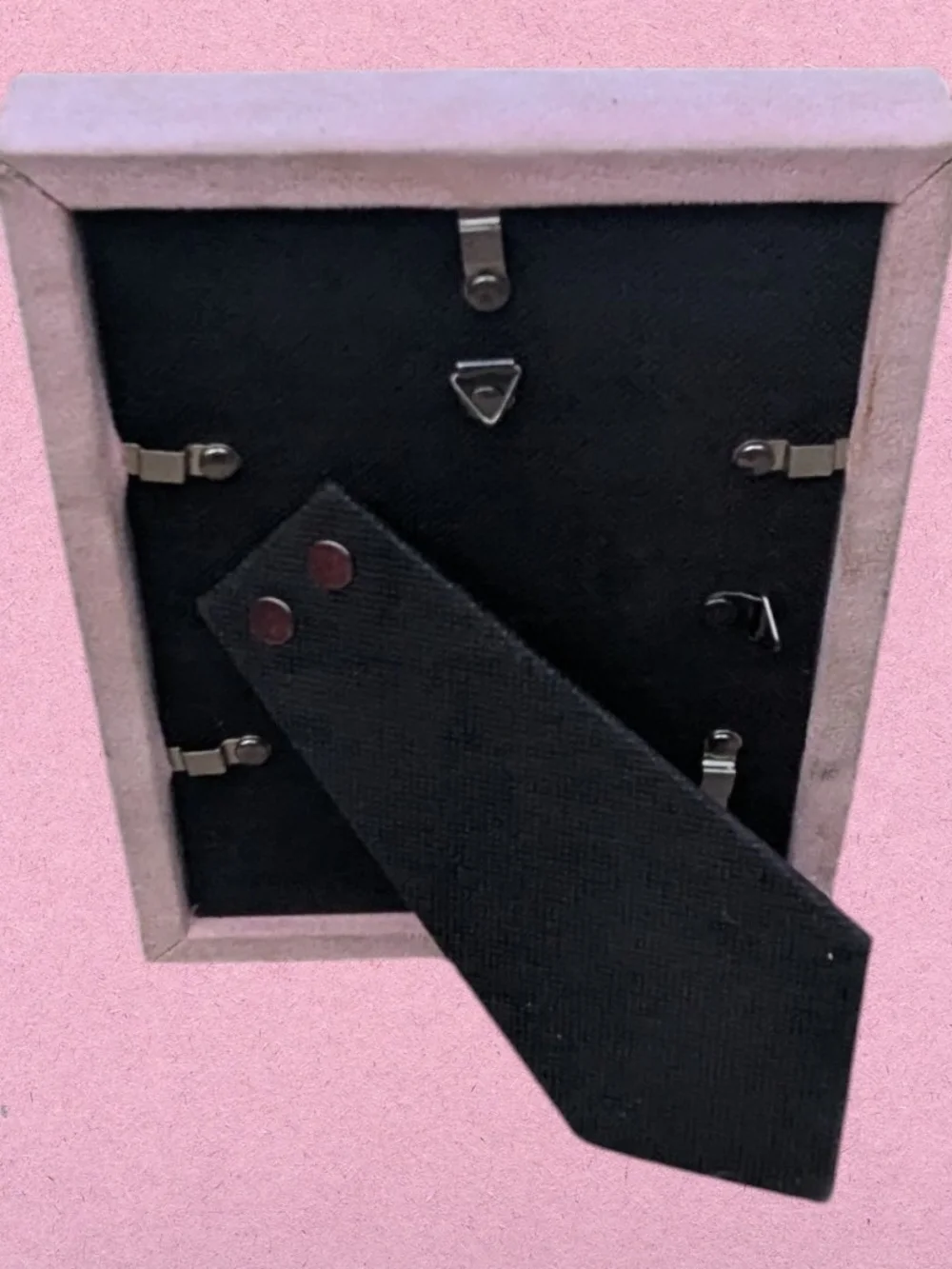 Z Gallerie Pink Velvet Picture Frame